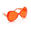 Hippie-Brille, orange