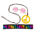 Kit d&apos;accessoires "hippie/love"