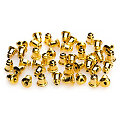 Arrêts de perles, doré, 5 mm, 100 pièces
