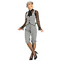 Déguisement Costume "années 20" pour femmes, gris