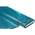 Tissu à paillettes scintillantes, turquoise, 6 mm Ø, 140 cm de large