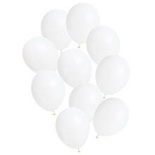 Ballons 'ecoBalloons', blanc, 26 cm Ø , 10 pièces