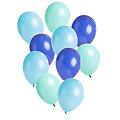 Ballons "ecoBalloons", tons bleus, Ø 26 cm, 30 pièces