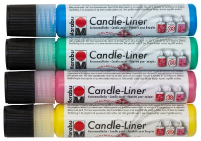 Marabu Candle-Liner-Set Grundfarben, 4x 25 ml online kaufen