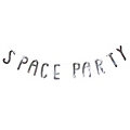 Guirlande en papier "space party", 2 m