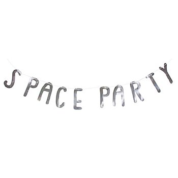 Papiergirlande 'Space Party', 2 Meter