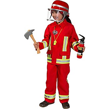 Déguisement de pompier 'fuego' pour enfants