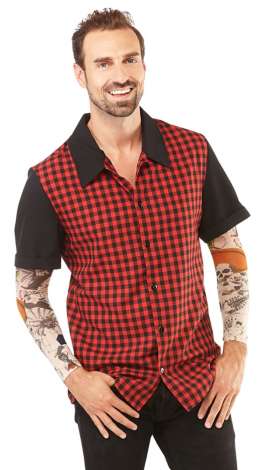 Chemise rockabilly pour hommes acheter en ligne sur d guisement