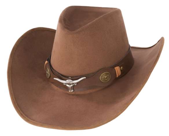 Chapeau Cowboy Taureau Cuir