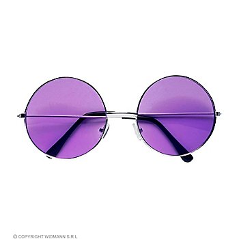 Lunettes 'Hippie', violet