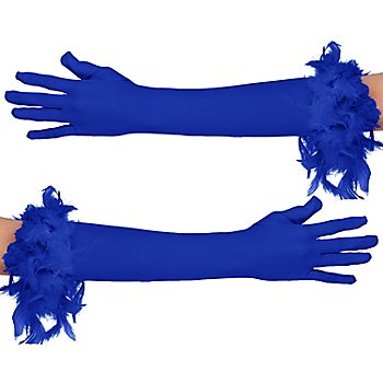 Handschuhe 'Glamour', royalblau