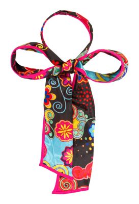 Cravate "clown", large
