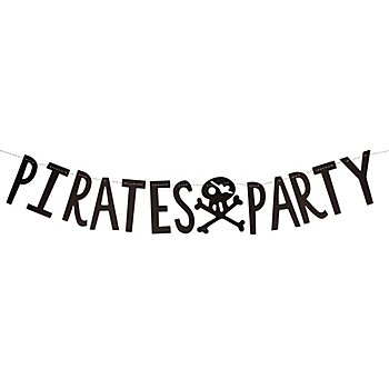 Papiergirlande 'Pirates Party', 1 Meter