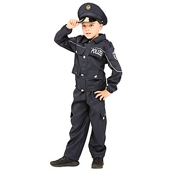 Déguisement de policier pour enfants, bleu foncé