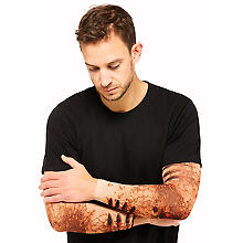 Manches 'tatouage Zombie'