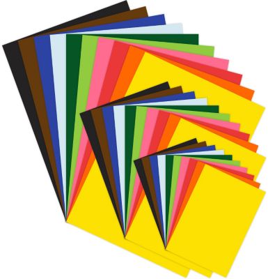 100 feuilles, A3 120 g/m² Papier Couleur Cartonné Coloré - 10