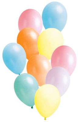 Achat Ballons Pastel 4 Ans Multicolore 33cm - 6 pièces en gros