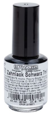 EULENSPIEGEL Zahnlack, schwarz