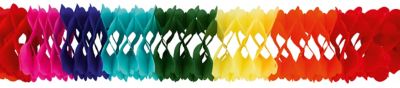 Papiergirlande 'Party', bunt