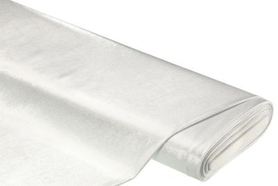 Metallic-Jersey, weiß