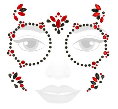 Face-Art-Tattoo Dia de los Muertos