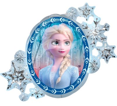 Ballon en aluminium 'Anna & Elsa'