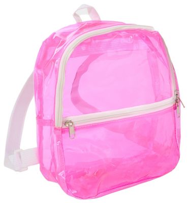 Rucksack 'Clear', neonpink