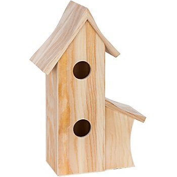 Vogelhaus aus Holz, 24 x 12 x 36 cm
