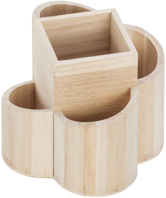 Organiseur en bois, 25 x 12 x 20 cm  acheter en ligne sur buttinette -  loisirs créatifs