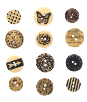 Knopfe Vintage 15 20 Mm O 12 Stuck Online Kaufen Buttinette Bastelshop