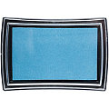 Stempelkissen, hellblau, 60 x 40 mm