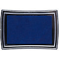 Tampon encreur, bleu foncé, 37 x 60 mm 