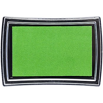 Stempelkissen, hellgrün, 37 x 60 mm