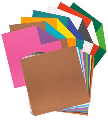 Papier kami double face de couleurs différentes, 8 couleurs vives, papier  kami de 15,2 cm, carré pliable, feuilles d'origami pour débutants et  adultes