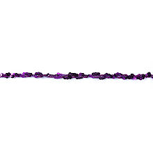 Metallic-Paillettenband, lila, Breite: 10 mm, Länge: 3 m