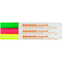 buttinette Kreidestifte 'Neon', Stärke 1–2 mm, 3 Stifte