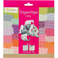 Rosenice Lot de 10 feuilles de papier origami A4 pour bricolage Médium argent 