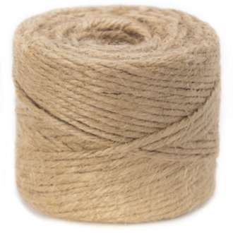 Bobine de ficelle de jute Naturel - Tissushop