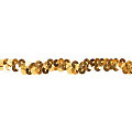 Elastik-Paillettenband, gold, Breite: 10 mm, Länge: 3 m