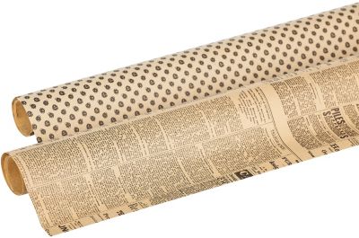 Ursus Kraftpapier 'Vintage', 50 x 70 cm, 2 Stück