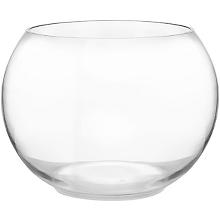 Glasgefäß, rund, 14,5 cm, 19,5 cm Ø