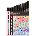 Graphix Fineliner Colour "Doodle Supreme", 12 Stifte