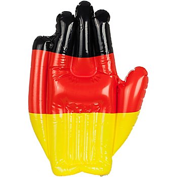 aufblasbare Riesenhand 'Deutschland', 50 x 40 cm