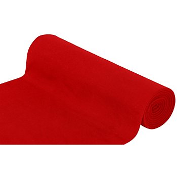 Tissu bord-côte 'confort', rouge
