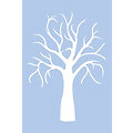 buttinette Pochoir "arbre", 39 x 59 cm