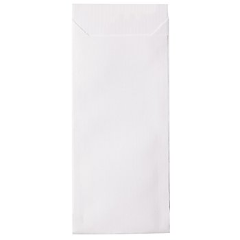 Mini-sachets en papier, blanc, 5,3 x 11,5 cm, 50 pièces