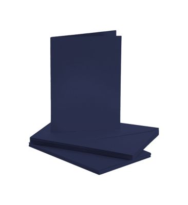 10 enveloppes bleu marine C6 – Seven Paper