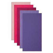 Plaques de cire 'tons violets', 20 x 10 cm, 5 pièces