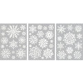 Heyda Motifs adhésifs "flocons de neige" pour fenêtre