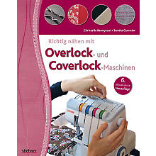 Buch 'Richtig nähen mit Overlock- und Coverlock-Maschinen'